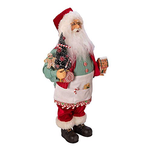 Best Cyber Monday 🔥 Kurt S. Adler KK0045 Santa, 18" Tall, Multi-Color