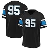 Fanatics NFL Carolina Panthers Trikot Shirt Iconic Franchise Poly Mesh Supporters Jersey (XL)