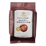 久世福 毎日だしのお味噌汁 国産なめこと岡崎赤だし味噌 5食