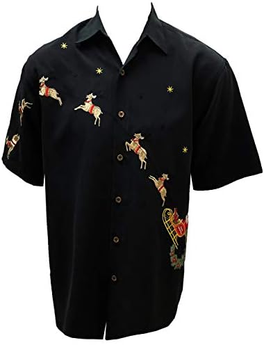 Bamboo Cay Men's Flying Santa, Tropical 