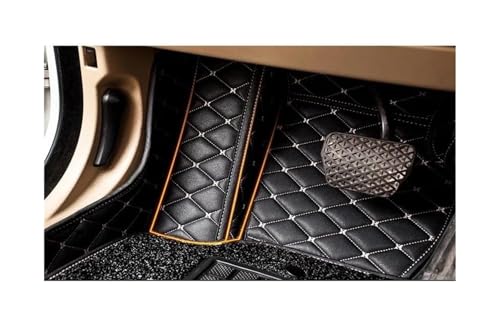 Tapis de sol voiture noir pour VW Eos de 2005 à 2016