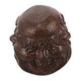 Buddha-kopfdekoration – aus gefertigt, schafft eine ruhige atmosphäre, sorgfältig handgefertigte kunstwerke sind eine kreation.