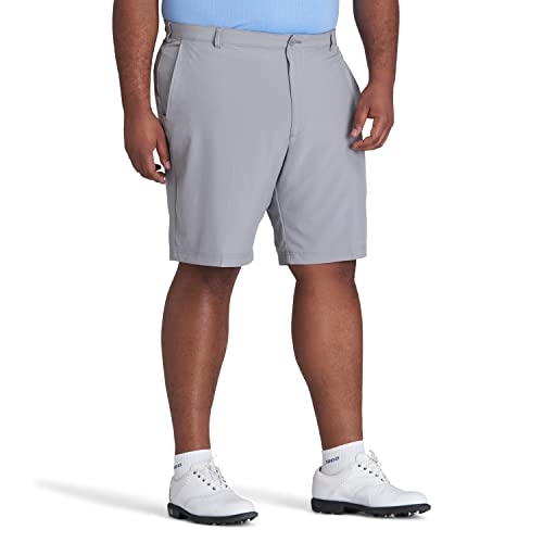 Izod Men's Big & Tall Golf 9.5" Swingflex Stretch Straight Fit Short, Cinderblock Bt, 52 Regular #TOP1