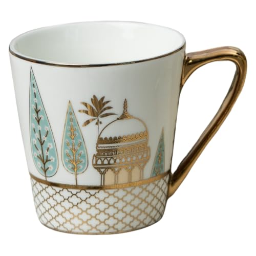 Image of Clay Craft Fine Ceramic Rock Coffee Mug Set of 6-160 Ml Each, Mugs for Coffee, Cups Set, Ideal for Gifting, Perfect for Home & Office, Elegant Ceramic Tea Cup Set (E609)