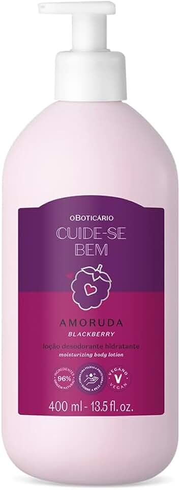 Loção Hidratante Desodorante Corporal Cuide-se Bem Amoruda 400ml
