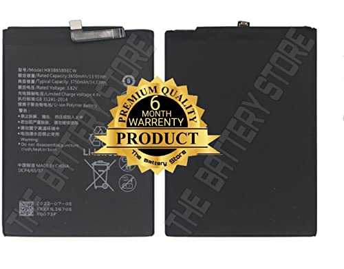 Image of THE BATTERY STORE Original Mobile Battery for Honor 8X compatible View 10 V10 Huawei P10 Plus /Mate 20 Lite /Nova 3 Nova 4 (3750mAh-HB386589ECW Battery with 6 month warranty and high capacity battery backup. Carefully check your phone model and purchase.(FOR 8X)