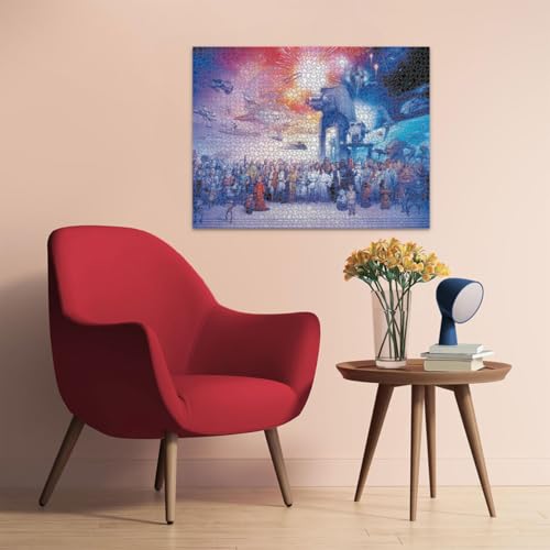 RAVENSBURGER Puzzle Star Wars 2000 pièces - vue 8