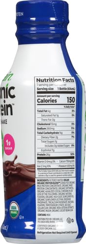 Image of Orgain Organic Protein Shake, Creamy Chocolate Fudge (Pack of 4)