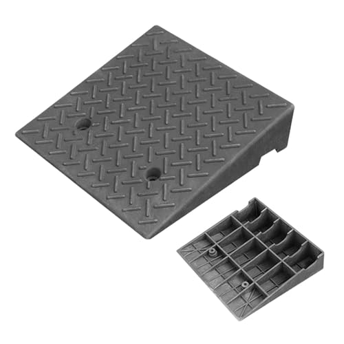 Rampas de caucho para bordillos 20" ancho, subidas 3" a 7" miniatura 1