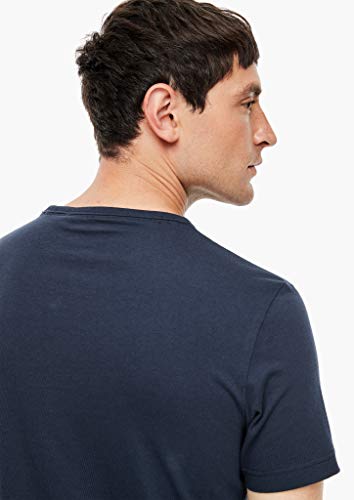 S.Oliver 130.10.008.12.130.2041612 T-Shirt, Blu
