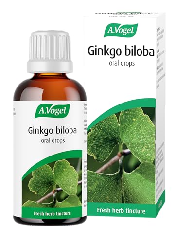 Image of A.Vogel Ginkgo Biloba Drops | Food Supplement | Extract from Fresh Ginkgo Biloba Leaves | Vegan | 100ml