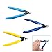 Nożyce do drutu SENRISE 12 cm przecinarka do kabli ukośna boczna elektryczna mini szczypce do cięcia bocznego nożyce do cięcia narzędzie do produkcji cewki, dom DIY biżuteria (niebieski)
