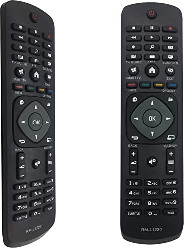 Reemplazo Mando Universal TV Philips para Smart TV Compatible con Ambilight 4K UHD HDR