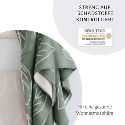 Baumwolldecke RIEMA Premium BENTE aus 100% Bio-Baumwolle