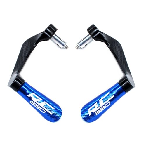 Motorrad-lenkerschützer for KTM RC390 RC 390 RC-390 2014-2018 Motorrad Fall Arrest Bar Handschutz Bogen Lenker Protector Bremse Kupplung Schutz griffschutz handguards(Blue)