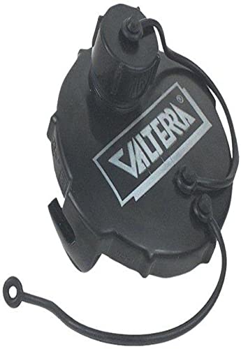 Valterra T1020-1 Waste Valve Cap - 3 with Capped 3/4 GHT Black