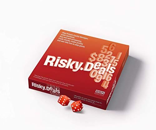 Dangerous Offers – The Inventory Market Recreation - Guess Properly, Roll The Cube and Get Wealthy – Enjoyable Board Recreation for Adults and Household Evening - Adrenaline and Enjoyable 2 41Gsd1HiZjL. AC