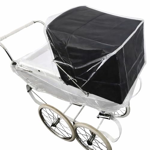 Image of Rain Cover for The Silver Cross Oberon Dolls Pram Made in The UK.