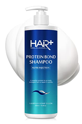 Hair Plus Velvet Protein Shampoo | Shampoo For Men & Women | Shampoo For Dry Hair | Hair Shampoo For Sensitive Scalp | Dry Scalp Shampoo & Hair Products For Dry Damaged Hair ( 500Ml, 16.9Fl Oz) #TOP1