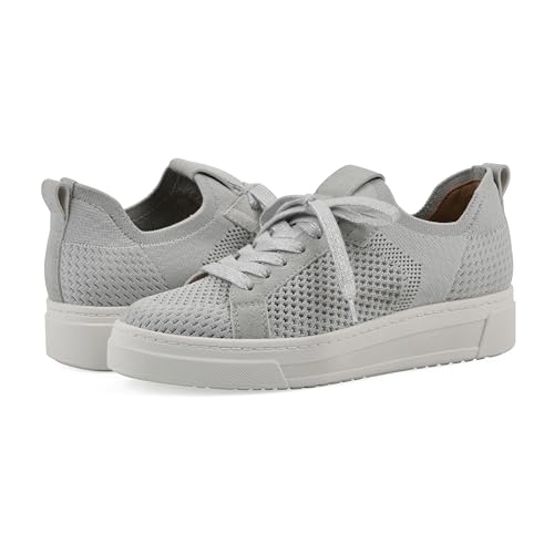 WHITE MOUNTAIN Women's Uncut Knit Lace-Up Sneaker2