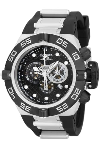 Invicta Subaqua/Noma IV Men's 56mm Chronograph Black Band Quartz Date Watch 6564
