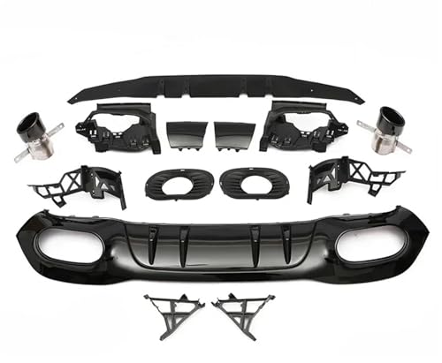 ���A �f�B�t���[�U�[ �ɓK������ A �N���X W177 2019-2023 ���A�f�B�t���[�U�[�r�C�ǃ��A�o���p�[���b�v�Ɣr�C AMG A45 A35(A35 Hatchback black)