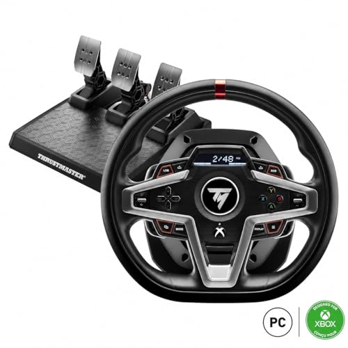 Thrustmaster T248 Force Feedback Volante de corrida – Volante de corrida avançado para Xbox Series X|S, Xbox One e PC