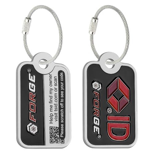 Forge Smart Lost and Found Luggage Tags, Global Luggage Tracking ...