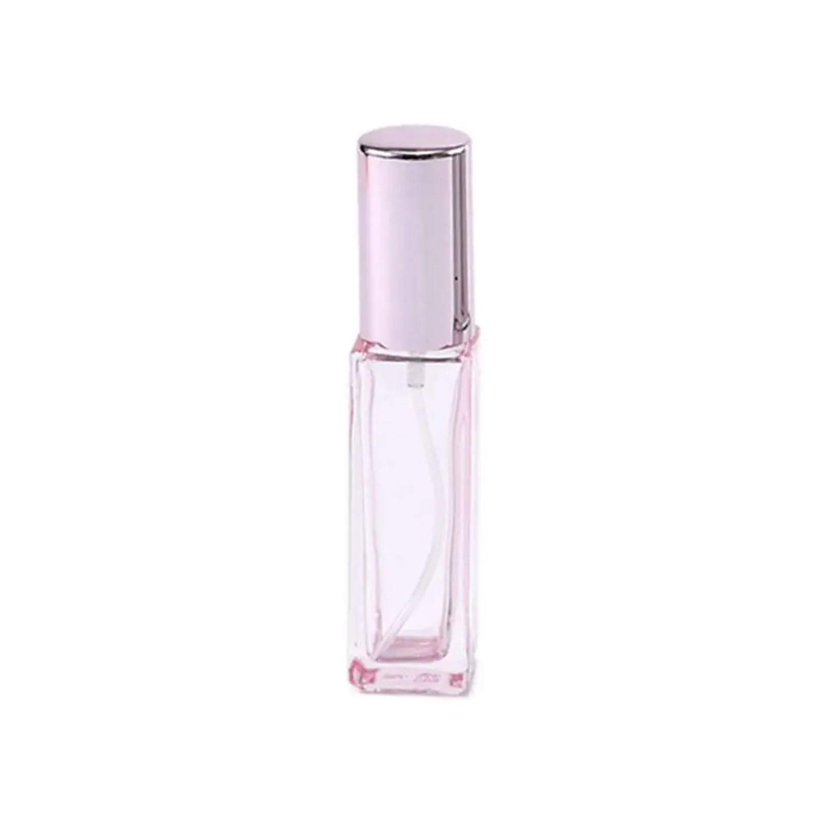 Bottiglia Di Profumo Ricaricabile 3 pezzi flacone spray quadrato colorato portatile 10 ml 20 ml flacone di profumo in vetro a nebbia fine mini flaconi di campione di profumo trasparente da viaggio(Pin