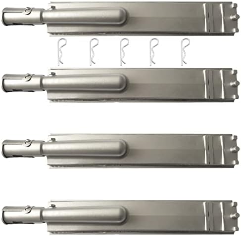 Amazon.com : Heavy Duty Cast Stainless Steel Grill Burners 4 Set ...