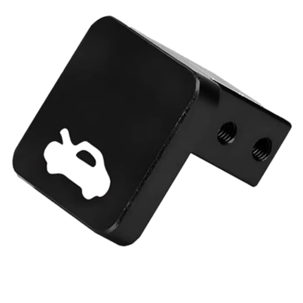 JIIYP Hood Release Handle Aluminum Alloy Car Hood Release Latch Handle for Civic 2011-1996(Black)