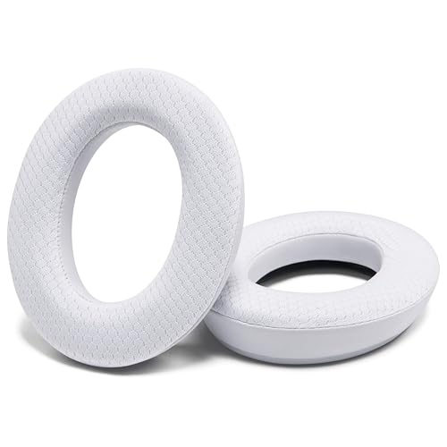 Image of WC Freeze Momentum 4 & 5 - Cooling Gel Earpads for Sennheiser Momentum 4 & 5 Wireless Headphones by Wicked Cushions - Boost Comfort, Thickness, & Sound Isolation for Epic Listening | White