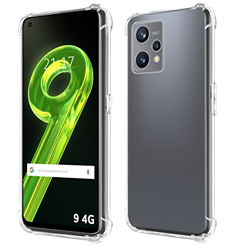 Tumundosmartphone Funda Silicona Antigolpes Transparente para Realme 9 5G