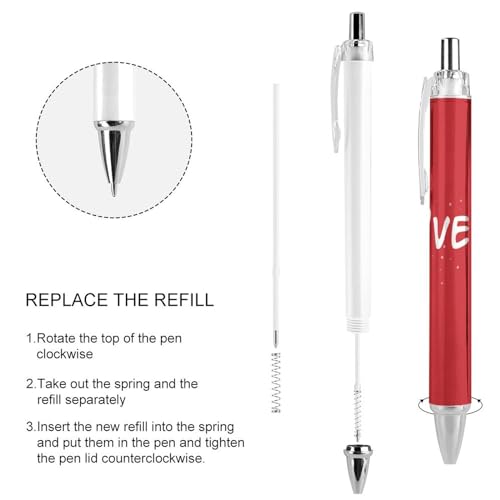 Bolígrafo de gel con diseño exclusivo, escritura premium de punta fina de 0,5 mm 4