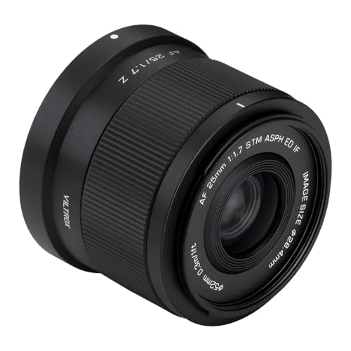Image of VILTROX 25mm f /1.7 F1.7 APS-C Auto Focus Lens for Z-Mount Cameras,Large Aperture Camera Lens for Nikon Zfc Z30 Z50 Z8 Z8II Z7 Z7II Z6 Z6II Z5 Z9