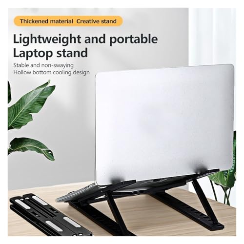 Soporte portátil ajustable para laptop de metal miniatura 4