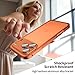 Eastcoo Metal Bumper Case for iPhone 17 Pro, Aluminum Frame Slim Case[Separate Metal Lens Protector] [HD Tempered Glass Screen Protector] [Hippocampal Buckle Design] Cover for iPhone 17 Pro 6.3 Inch