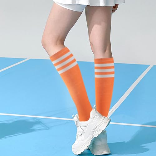 Image of Knee High Socks for Women, Long Tall Knee Tube Socks