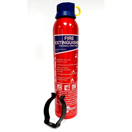 600g ABC Fire Extinguisher for Caravan, Home, Office, Car, Taxi by Midland Fire On-Line