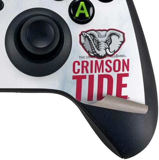 Vista 32 de Skinit Decal Gaming Skin Compatible with Xbox Series X Bundle - Officially Licensed University of Alabama Roll Tide Roll Design