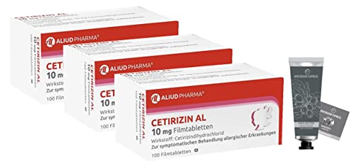 Cetirizin Al 3 x 100 Tabletten inklusive einer Handcreme ODER Handseife von Apotheken-Express Cover