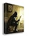 Taking a Sith by Bucket Star Wars Darth Vader Parody 12 Inches x 9 Inches Reproduction Gallery Wrapped Canvas Bathroom Wall Art