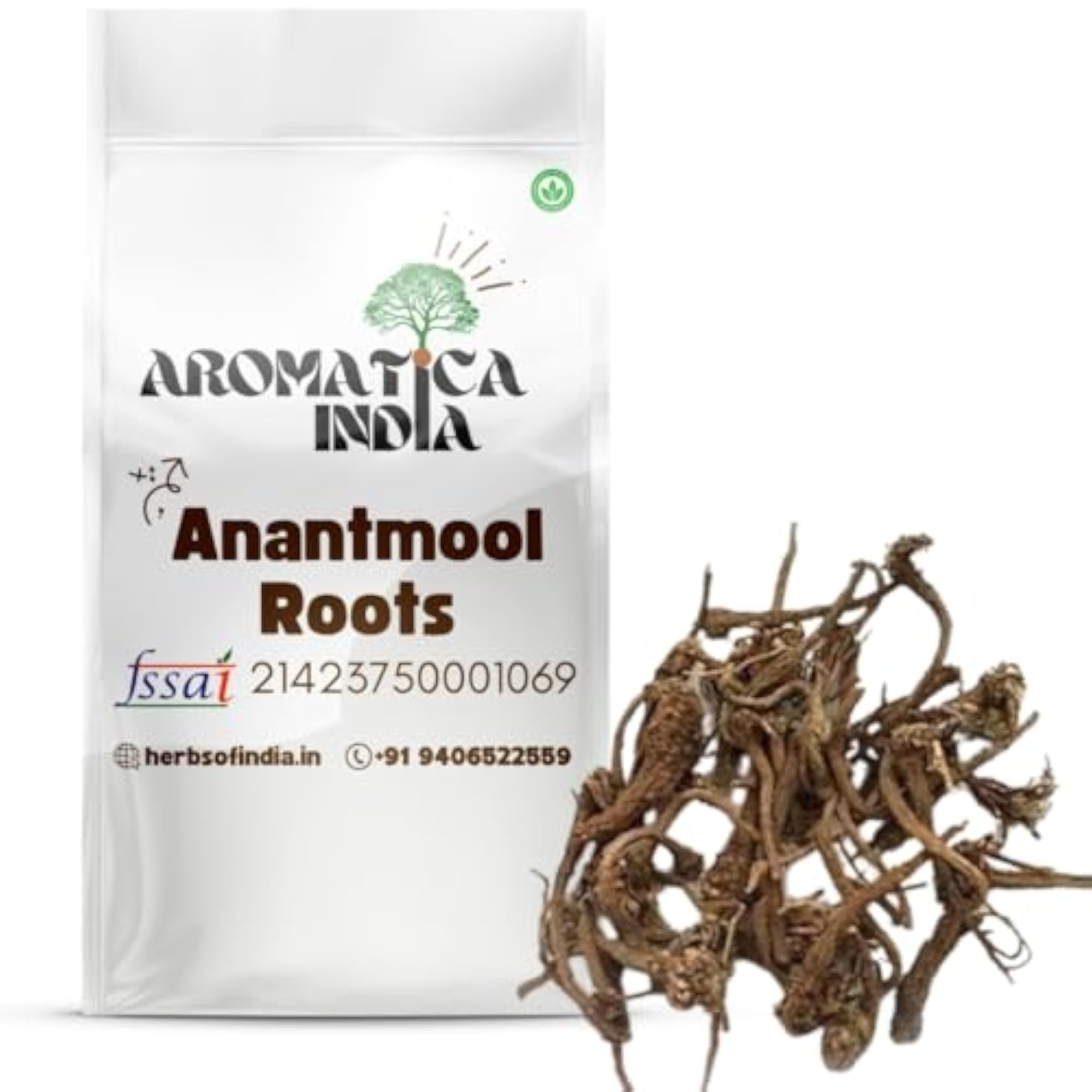 Aromatica Anantmool Roots 100% Pure & Natural Ayurvedic Herb for Wellness