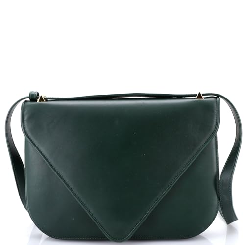 Pre-Loved Mount Shoulder Bag Leather Medium, Green