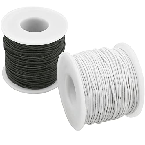 2 Rollos 0.5 Mm Cordón Elástico Hilos De Tela Cuerdas... | Envío Gratis