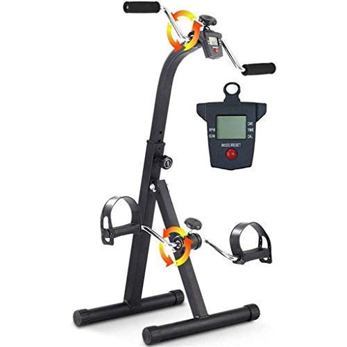 Ejercitador portátil plegable para piernas y brazos con monitor LCD miniatura 1