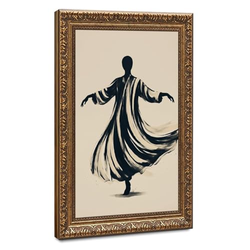 Poster portrait de danseuse de ballet pour sublimer une chambre à coucher ou un salon