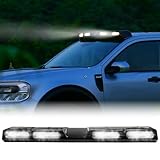 Mabett Roof Top Lights Bar for Ford Maverick 2022-2025 Accessories, White LED Beads Spotlights Kit Truck Cab Light Waterproof Rooftop Searchlight Off-Road Only