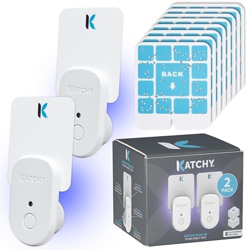 Katchy Plug-in Fly Trap Indoor – Blue Light Bug Catcher for Mosqu...