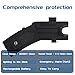 Heavy Duty Stun Gun with LED Flashlight, 15 Foot Range, 1.80 µC Painful，Rechargeable Self Defence Stun Gun for Man and for Woman, Safety Switch,Essential for Personal Self-Protection